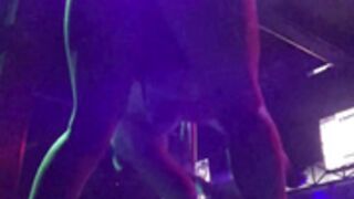 Mistybabyx OF Strip Club Pole Dance