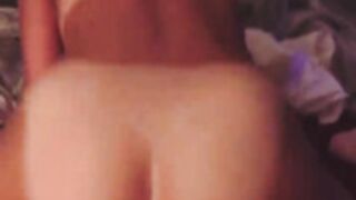 Sexy Tan Girlfriend rides like a pro