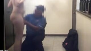 Naked pizza delivery Ashley