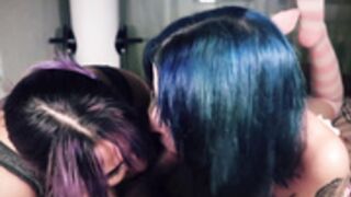 Two gfs suck him three times - te@cher of m@gic edit