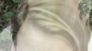 Itsmecat fucked in the woods