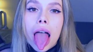 laura_serbernar All Tongue Video. Gene Simmons approves