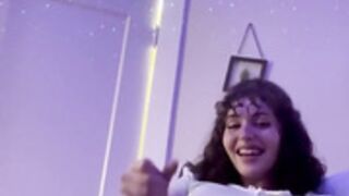 Trans Summertimejames Cumshot on her Bed