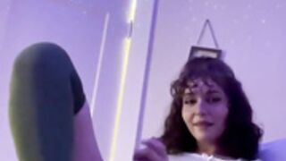 Trans Summertimejames Cumshot on her Bed