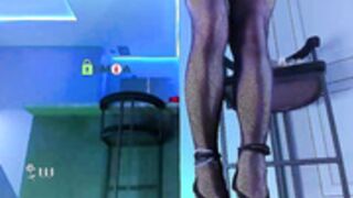 cherry's legs n vagina,  heels n stockings