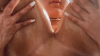 thegirlinred hanging tits