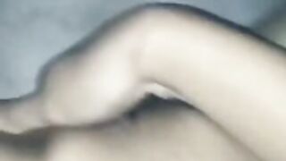 shaved pussy fingering