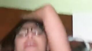 quickie with thick mexican on table at work