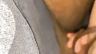 Asian webslut sucking in car
