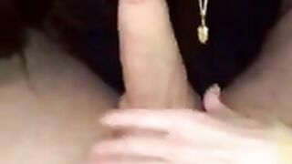 SLURPS UP HER MAN