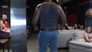 Dancing bear - bachelorette party goes crazy