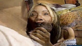 Keeani Lei's reaction to a black male's BBC