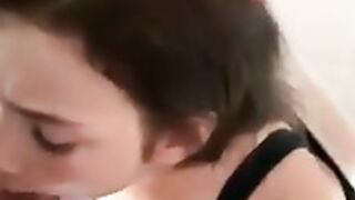 Ellie Leen throatfuck