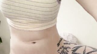 Allie0t stuffs ass with curved dildo (OnlyFans)