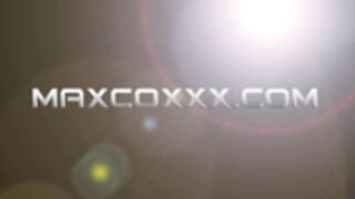 Stocking masked bondage blowjob