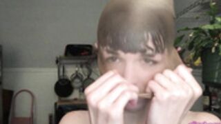 Nylon face fetish
