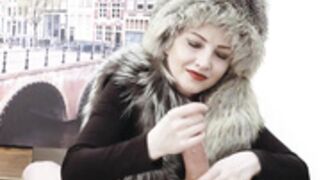 fur coat and fur hat 2