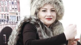fur coat and fur hat 2