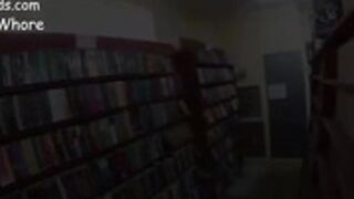 Pavlovswhore facial in bookstore