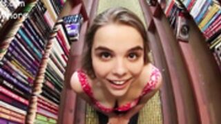 Pavlovswhore facial in bookstore