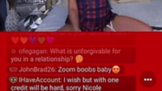 Nicolebella fat tits dancing