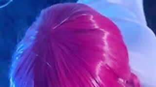Makima blowjob lovingeli