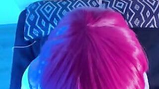 Makima blowjob lovingeli