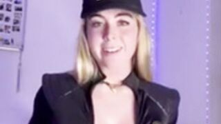 Grace charis swat outfit strip