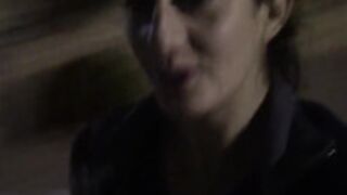 Shy spanish exhibitionist