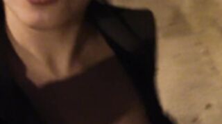 Shy spanish exhibitionist