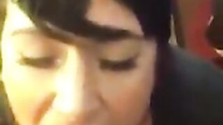 Huge facial for irish milf