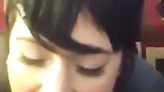 Huge facial for irish milf