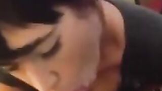 Huge facial for irish milf