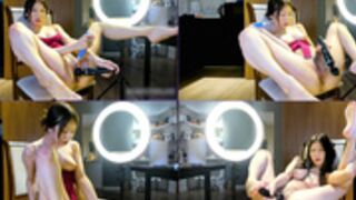 Aya_hitakayama ocean squirt on chair