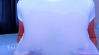 8a8y_nura fondles her firm tits with pierced nipples