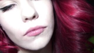 Mouth and throat exploration with Lucy