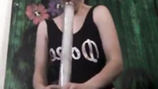 SammyShayne hitting a big bong