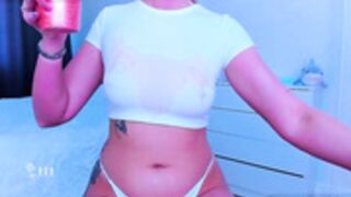 8a8y_nura is effectively topless, nice boobs bro