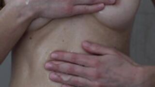 Caroline Zalog - Nude shower