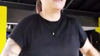 Dianita 1988 gym tits