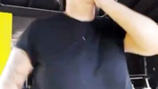 Dianita 1988 gym tits
