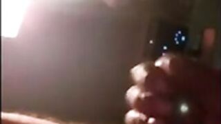 Cheater sucking dick for a ride home gets facial