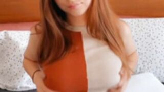 Redhead Boob Drop