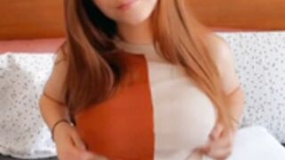 Redhead Boob Drop