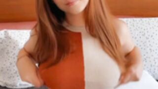 Redhead Boob Drop