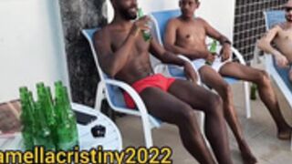 Pamela Makeup -Brazilian Baddie Gangbang Pampam