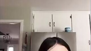 naked in a onsie coustume on tiktok live nipslip