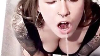 Drinking BBC pee