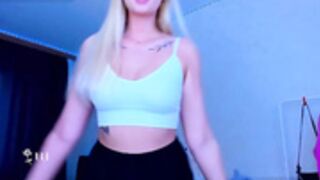 8a8y_nura the last day of beautiful Blond hair, Buh bye