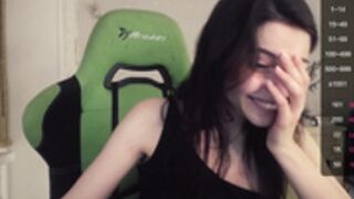 selina_levin in black underwear and oil show